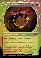 Sauron, the Dark Lord [Surge Foil] #821 Magic Lord of the Rings Prices