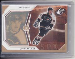 John LeClair #70 Hockey Cards 2003 SPx Prices