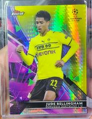 Jude Bellingham [Yellow] Soccer Cards 2021 Topps Finest UEFA Champions League Prices