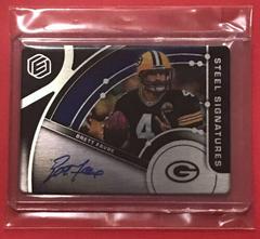 Brett Favre #SS-BF Football Cards 2022 Panini Elements Steel Signatures Prices