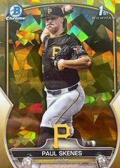 Paul Skenes [Gold Sapphire] #BDC-14 Baseball Cards 2023 Bowman Draft Chrome Sapphire Prices