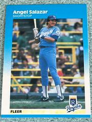 Angel Salazar #380 Baseball Cards 1987 Fleer Prices