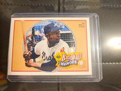 Hank Aaron Baseball Cards 1991 Upper Deck Heroes Hank Aaron Prices