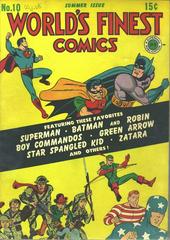 World's Finest Comics #10 (1943) Comic Books World's Finest Comics Prices