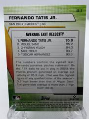 Back Of Card | Fernando Tatis Jr Baseball Cards 2021 Topps Significant Statistics