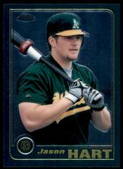 Jason Hart [Retrofractor] Baseball Cards 2001 Topps Chrome Traded Prices