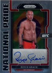 Royce Gracie #NP-RGC Ufc Cards 2022 Panini Chronicles UFC National Pride Signatures Prices