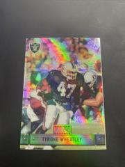 Tyrone Wheatley Football Cards 2000 Bowman Reserve Prices