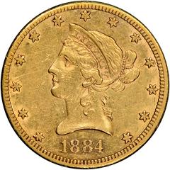 1884 CC Coins Liberty Head Gold Eagle Prices