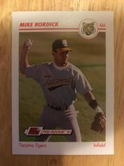 Mike Bordick Baseball Cards 1991 Impel Line Drive Prices