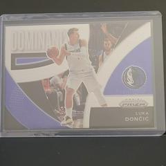 Luka Doncic #10 Basketball Cards 2021 Panini Prizm Dominance Prices