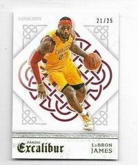 LeBron James [Gold] Basketball Cards 2015 Panini Excalibur Prices