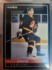 Gerald Diduck #81 Hockey Cards 1992 Pinnacle Prices
