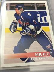 Mike Ricci Hockey Cards 1994 Topps OPC Premier Prices