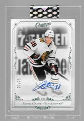 Patrick Kane #C-PK Hockey Cards 2020 Upper Deck Clear Cut Champs Autographs Prices