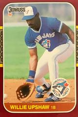 Willie Upshaw #30 Baseball Cards 1987 Donruss Opening Day Prices