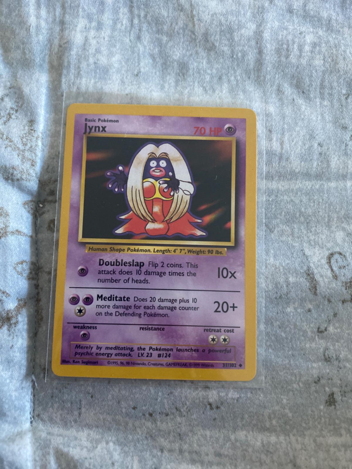 Jynx [1st Edition] | Ungraded | Pokemon Base Set
