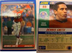 Dennis Smith Football Cards 1990 Panini Score Prices