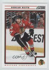 Duncan Keith Hockey Cards 2012 Score Prices