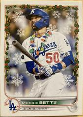 Mookie Betts [SSSP Variation] Baseball Cards 2022 Topps Holiday Prices