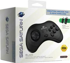 Nedsænkning Pol lommetørklæde Sega Saturn Black 8-Button Arcade Pad Prices Nintendo Switch | Compare  Loose, CIB & New Prices