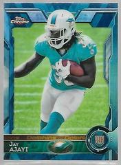 Jay Ajayi [Hunched Blue Refractor] Football Cards 2015 Topps Chrome Mini Prices