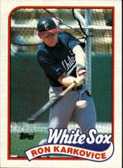 Ron Karkovice Baseball Cards 1989 Topps Prices