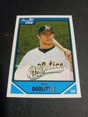 Sean Doolittle #BDLP50 Baseball Cards 2007 Bowman Draft Picks & Prospects Prices