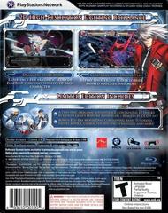 Back Cover | BlazBlue: Calamity Trigger [Limited Edition] Playstation 3