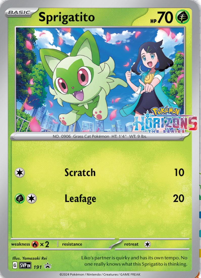 Sprigatito #191 Pokemon Promo