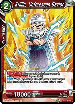 Krillin, Unforeseen Savior BT7-013_PR Dragon Ball Super Series 7 Pre-Release Promos