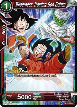 Wilderness Training Son Gohan BT7-008_PR Dragon Ball Super Series 7 Pre-Release Promos