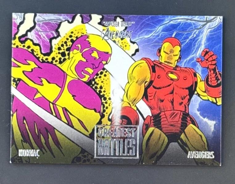 Korvac Vs. The Avengers #EB-4 Marvel 2022 Ultra Avengers Greatest Battles