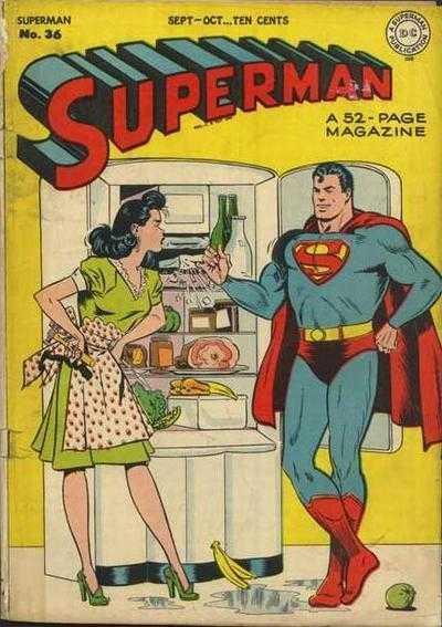 Superman #36 (1945) Comic Books Superman