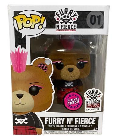 Furry n' Fierce [Flocked] #1 Funko POP Build a Bear