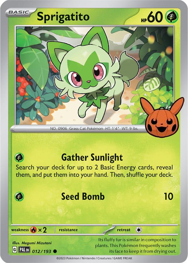 Sprigatito #12 Pokemon Trick or Trade 2024