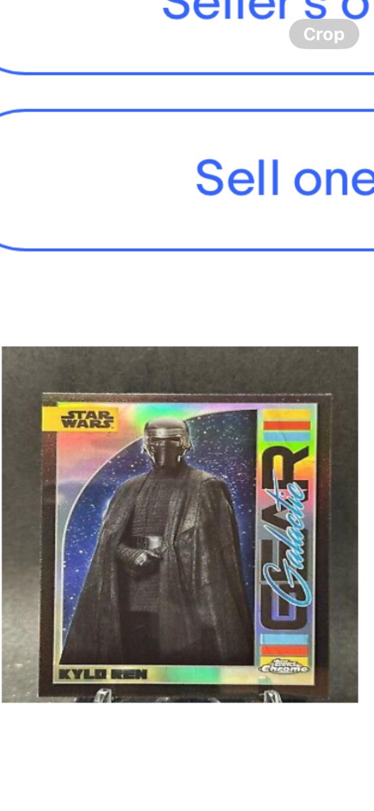 Kylo Ren #GG-24 Star Wars 2024 Topps Chrome Galactic Gear