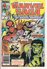 The Marvel Saga the Official History of the Marvel Universe [Newsstand] #2 (1986) Comic Books The Marvel Saga the Official History of the Marvel Universe Prices