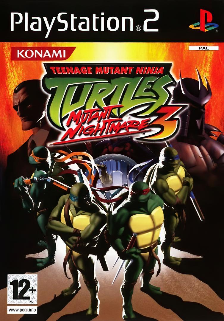 Teenage Mutant Ninja Turtles 3 Mutant Nightmare PAL Playstation 2