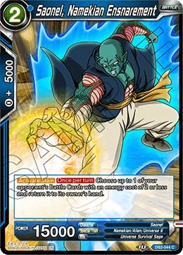 Saonel, Namekian Ensnarement [Foil] DB2-044 Dragon Ball Super Divine Multiverse