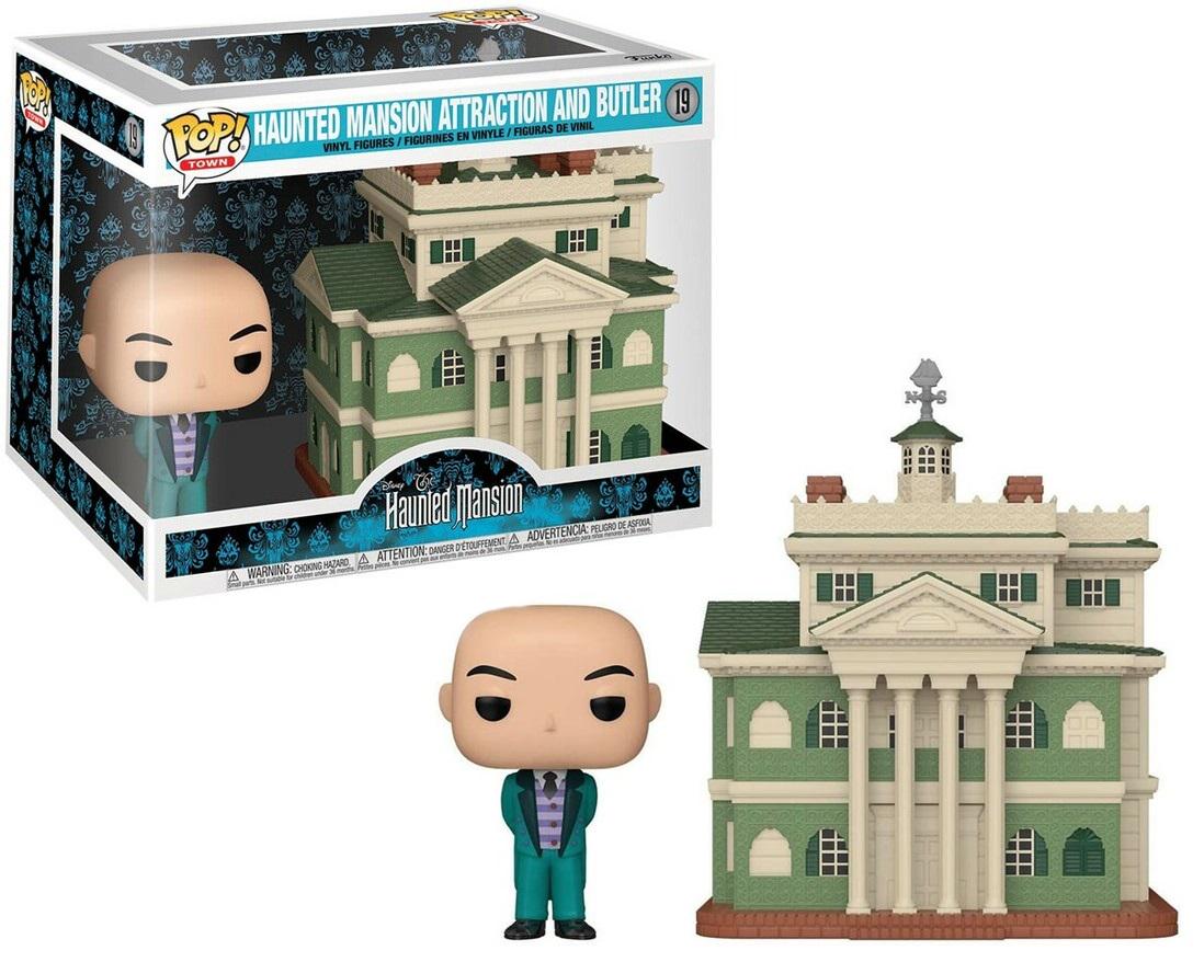 Haunted Mansion Attraction and Butler #19 Funko POP Town