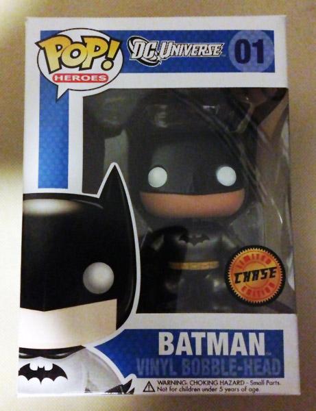 Batman [Chase Metallic] #1 Funko POP Heroes