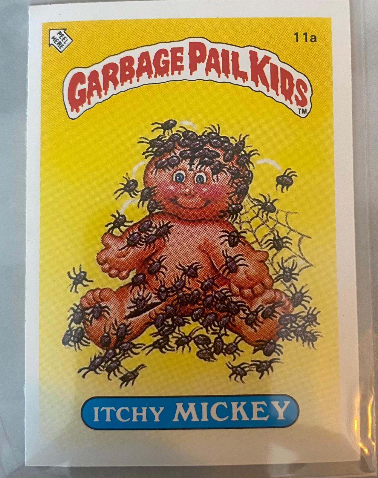 Itchy Mickey #11A Garbage Pail Kids 1985 Mini