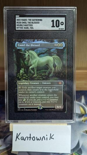 Emiel The Blessed [Borderless Foil] #338 photo