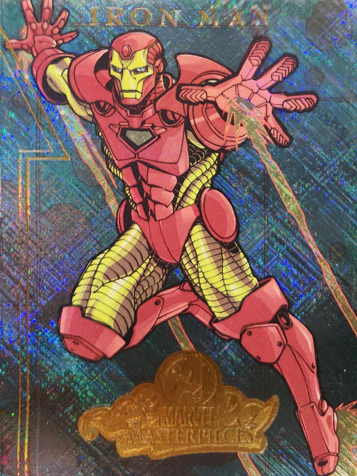 Iron Man [Fleer Avengers] #5 Marvel 2008 Masterpieces