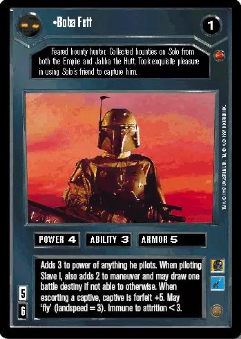 Boba Fett [Limited] Star Wars CCG Cloud City