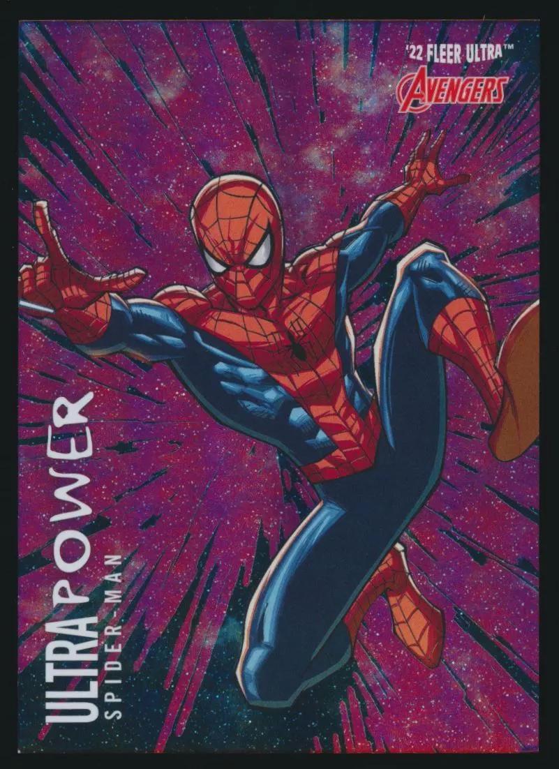 Spider-Man #UP-3 Marvel 2022 Ultra Avengers Power