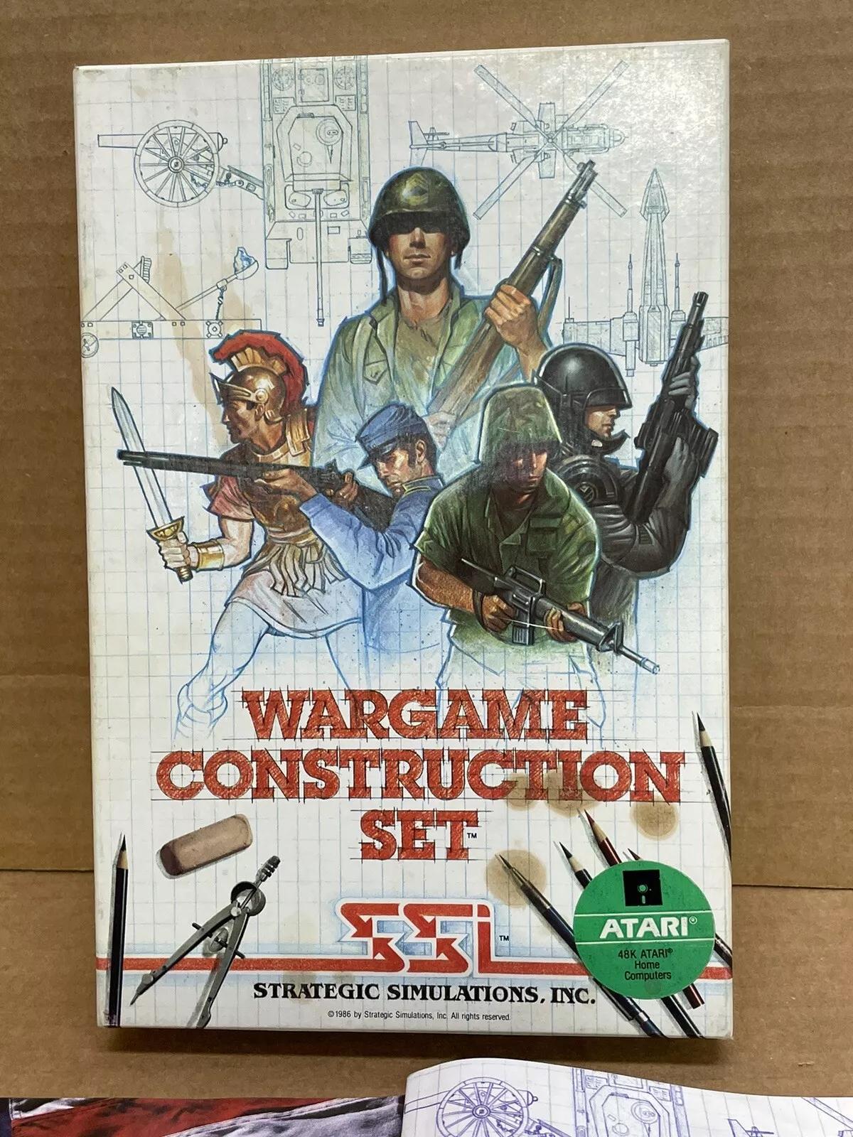 Wargame Construction Set Atari 400