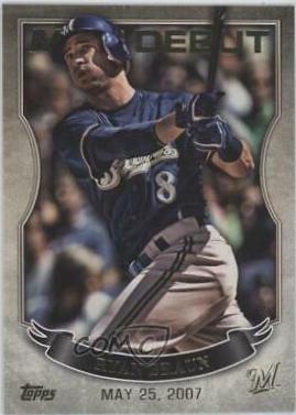 Ryan Braun [Gold] #MLBD-2 Baseball Cards 2016 Topps MLB Debut