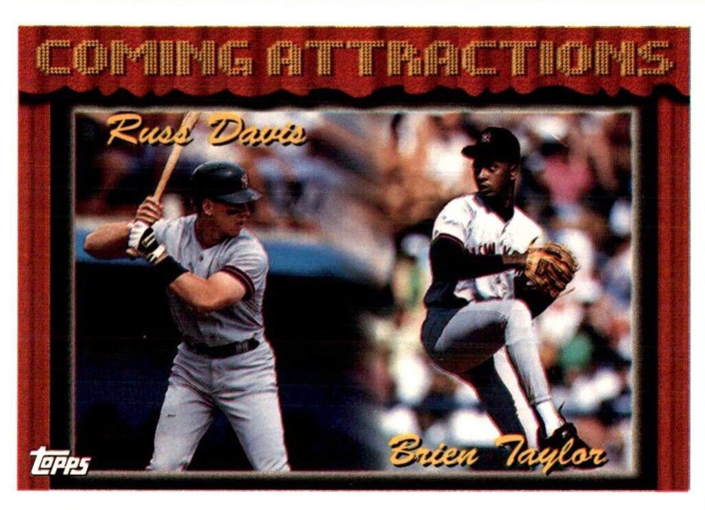 Brien Taylor, Russ Davis #772 Baseball Cards 1994 Topps Bilingual